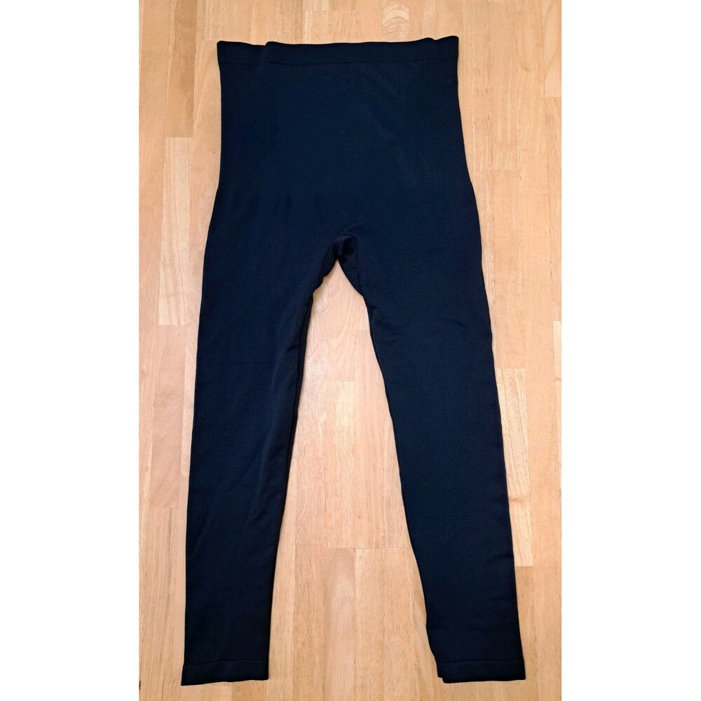 Shapermint Essentials Shapewear Black High Waisted Shaping Leggings Women's 2XL